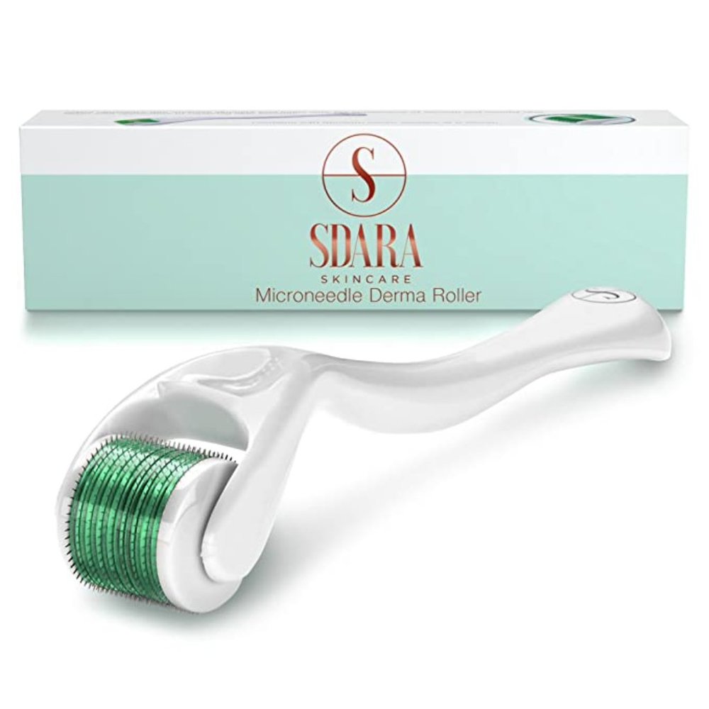 Sdara Skincare Derma Roller for Face - 0.25 mm Microneedling Roller